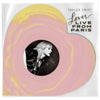 Taylor Swift - LOVER (Live From Paris) HEART SHAPED Vinyl 2xLP Record RARE!