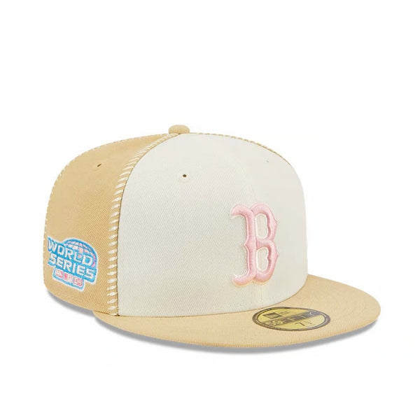 Boston Red Sox New Era MLB 2004 WS Gold Stitch 59FIFTY Fitted Hat 7 7/8 NWT