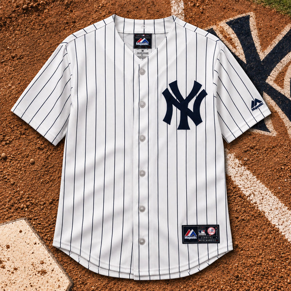 New York Yankees Masahiro Tanaka #19 Majestic MLB Jersey Men's Medium White