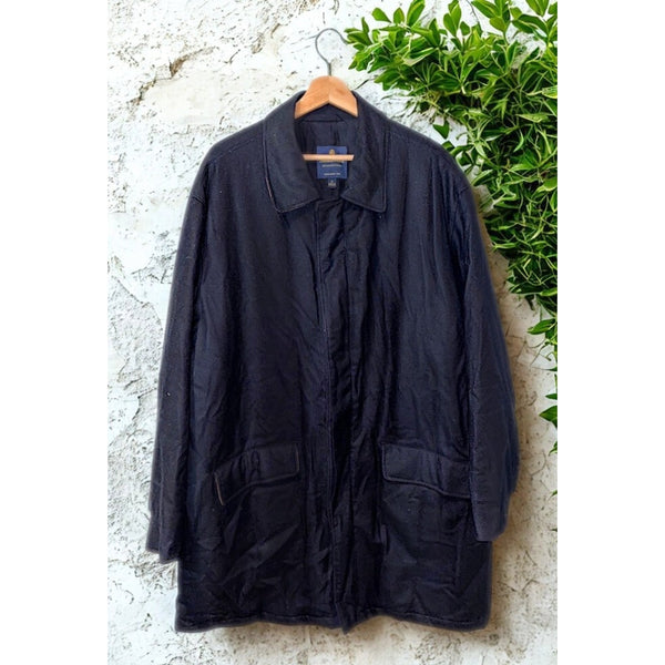 Brooks Brothers Loro Piana Storm System Wool Jacket Coat Men’s XL Wind Rain