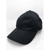 Ralph Lauren Purple Label Cotton Leather Ball Cap Black Made Italy Rare Luxury