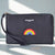 Coach Rainbow Corner Zip Wristlet Wallet F26938 Black Leather NWT $95 MSRP