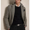 Polo Ralph Lauren Cable Knit Sweater Men's 2XL Black Wool Cashmere Pony