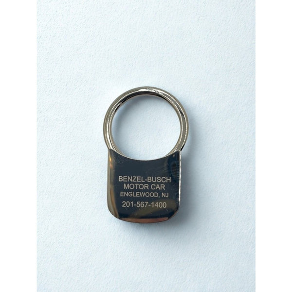 Mercedes-Benz Stainless Steel Keychain Logo Key Ring Gift Box Benzel-Busch