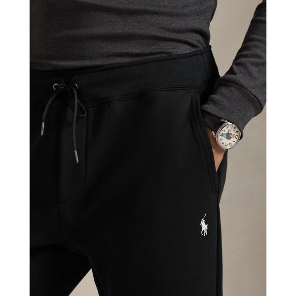 Polo Ralph Lauren Double Knit Jogger Pants Black Men's Small Pony Logo NWOT