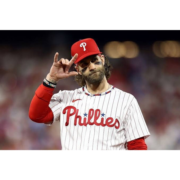 Philadelphia Phillies Bryce Harper #3 Majestic Cool Base Home Jersey Sz 2XL NWOT