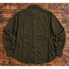 Sage de Cret Linen Wool Winter Overshirt Military Green M Japan NF-1807 Rare