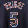 New York Mets David Wright #5 Majestic Black Alt Jersey USA Made Sz. M Rare