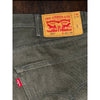 Levi’s 501 Jeans 42x30 Men White Oak Cone Denim Selvedge Olive Green Rare