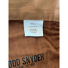 Todd Snyder Slim Fit Stretch 5-Pocket Chino Pants Rust Brown 35x32 Mens
