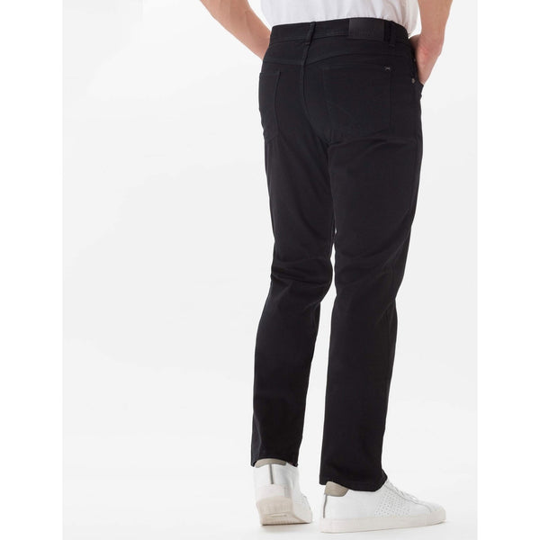 Brax Cooper Fancy Pants 34x32 Black Regular Fit 5 Pocket Cotton Stretch NWT