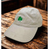 J.Crew Washed Critter Lucky 3 Leaf Clover Hat Khaki Strapback Cotton
