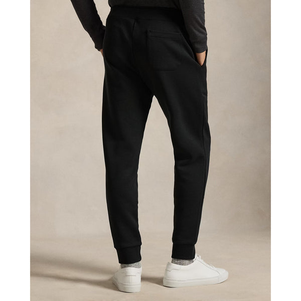 Polo Ralph Lauren Double Knit Jogger Pants Black Men's Small Pony Logo NWOT