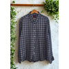 UNTUCKit Pio Cesare Flannel Plaid Shirt Men's XL Long Sleeve Button Front