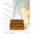 Valentino by Mario Valentino Vintage Leather Shoulder Bag Brown Chain Strap