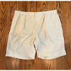 Polo Ralph Lauren Tyler Shorts Mens 42 Beige Pleated Chino Vintage Preppy 9"