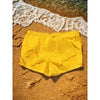 Vintage 80s Laguna Swim Trunks Shorts Yellow NWT 2XL 44-46 Mesh Lined Nylon NOS