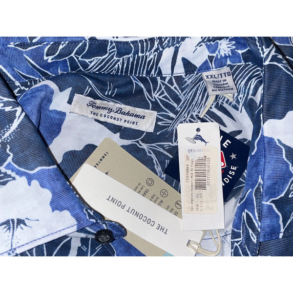 Los Angeles Dodgers Tommy Bahama IslandZone Hawaiian Shirt Men's 2XL NWT MLB