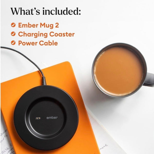 Ember Mug 2 10oz Temperature Control Smart Mug Black Sealed New 810011400085