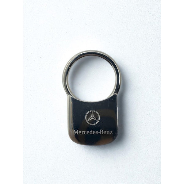 Mercedes-Benz Stainless Steel Keychain Logo Key Ring Gift Box Benzel-Busch