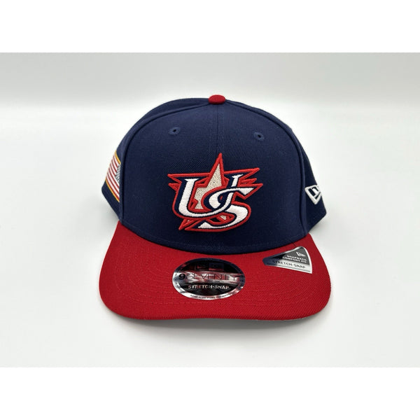 Team USA Baseball New Era 2026 World Baseball Classic Stretch Snap Hat WBC NWT