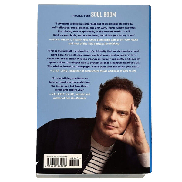 Rainn Wilson SIGNED Book Soul Boom: Why We Need a Spiritual Revolution AUTOGRAPH