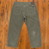 Faherty Stretch Corduroy 5-Pocket Pant Men's 38x32 Surplus Olive Organic Cotton