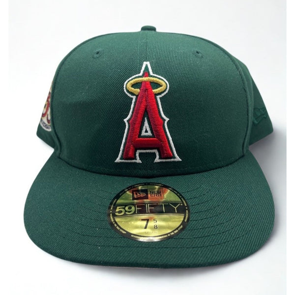 Los Angeles Angels 35th Anniversary New Era Fitted Hat 7 5/8 Sports World 165