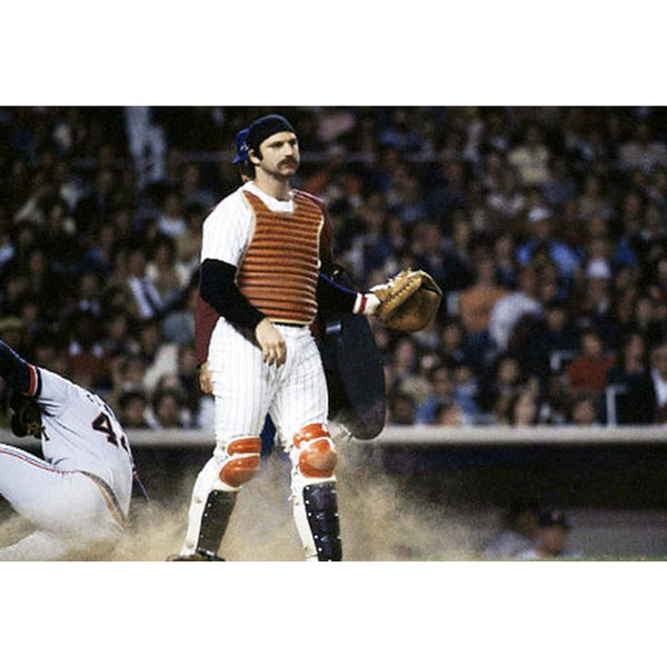 New York Yankees Thurman Munson Majestic Pinstripe Jersey 2XL Vintage MLB