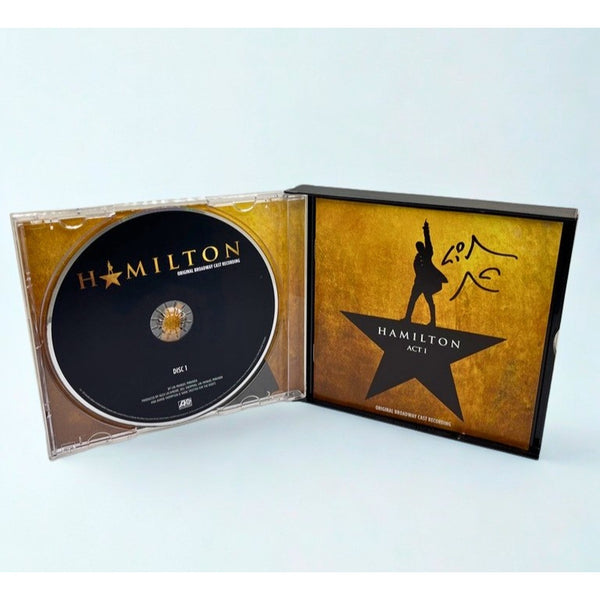 Lin-Manuel Miranda Signed Hamilton Original Broadway Cast Recording Autograph