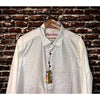 Robert Graham Dominic White Textured Shirt 3XL Classic Fit NWT Luxury Button