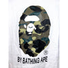 A Bathing Ape BAPE 1st Camo Ape Head T Shirt White Sz M Streetwear Japan