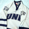 University of New Hampshire Wildcats UNH Nike Hockey Jersey White Sz. M Y2K NCAA