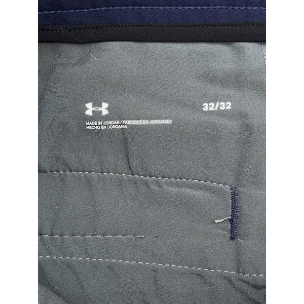 Under Armour UA Tech Straight Golf Pants Navy 32x32 1376625-410 Stretch