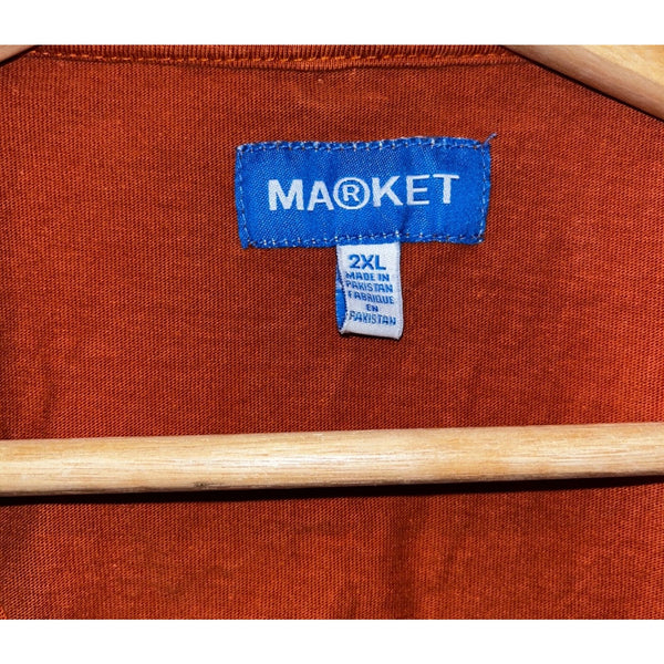 Chinatown Market Ultralight Bear Graphic T Shirt Orange 2XL EUC