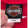 Harley-Davidson Smoky Mountains Maryville TN Biker T-Shirt Red Men's Large Rare