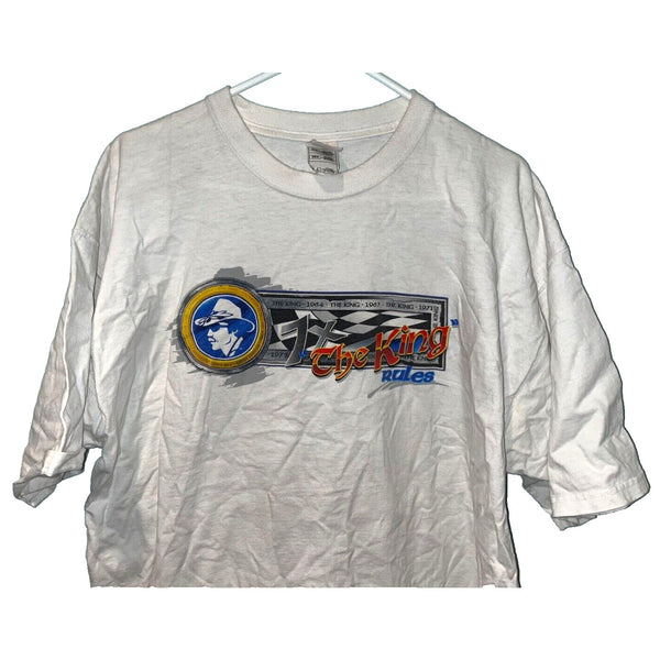 Richard Petty The King 43 NASCAR T Shirt 2XL Fruit Loom VTG USA Vintage