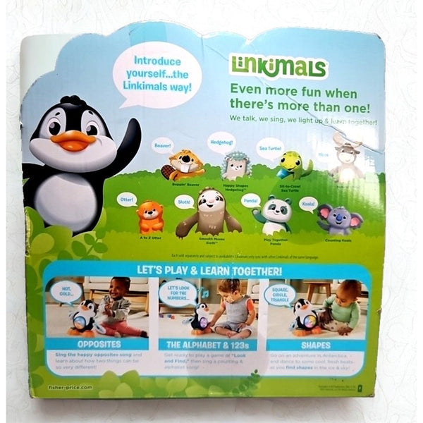 Fisher-Price Linkimals Cool Beats Penguin Lights Music Learning Toy 9M+ NIB
