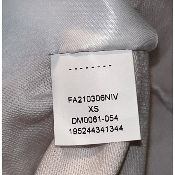 OFF-WHITE x Jordan Logo Embroidered T-Shirt Sail DM0062-054 Mens XS NWT