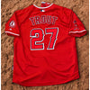 Mike Trout Los Angeles Angels Rookie Era Jersey 50 Majestic Authentic Deadstock