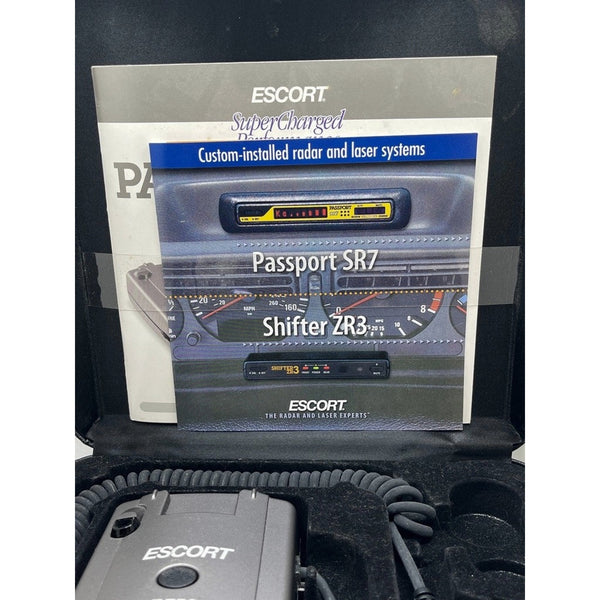 Escort Passport 8500 X50 Radar Detector Complete Case Manuals Works Great Tested
