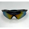 Oakley M Frame Mumbo USA Fire Iridium Lens Sunglasses + Vault Case Vintage