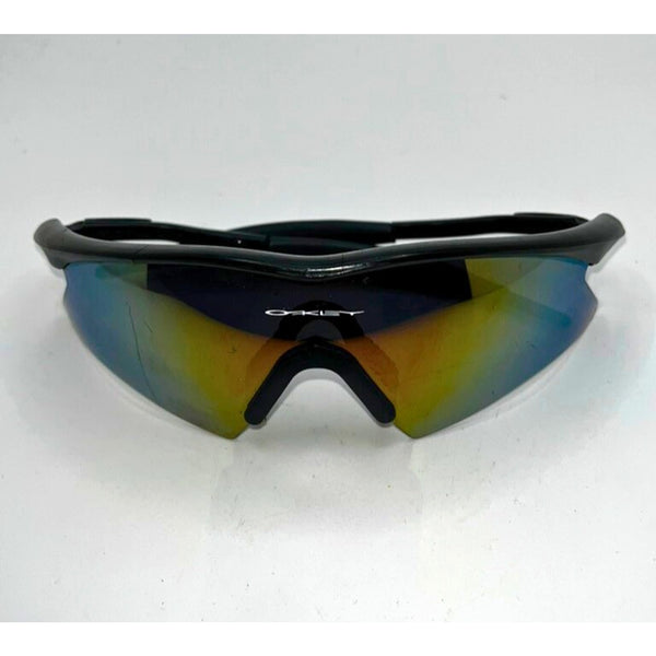 Oakley M Frame Mumbo USA Fire Iridium Lens Sunglasses + Vault Case Vintage