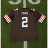 Cleveland Browns Tim Couch #2 Reebok NFL Jersey Men's 2XL Rare Vintage Y2K