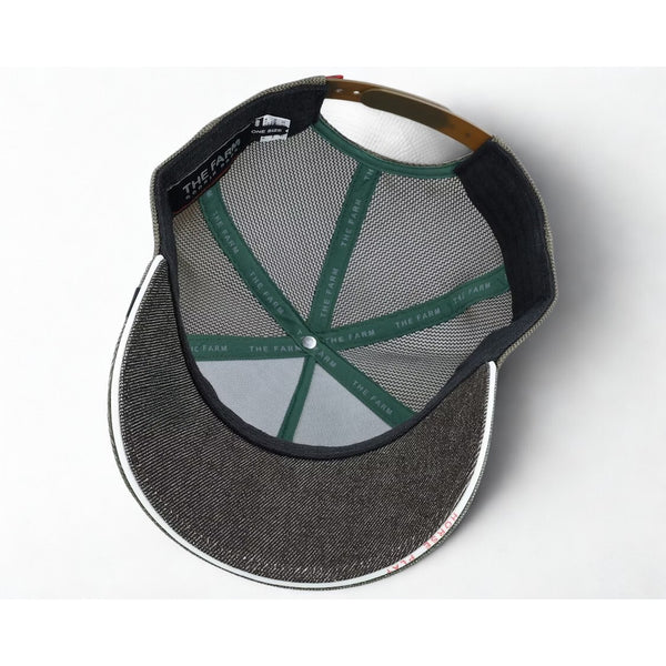 Goorin Bros The Farm “Work” Horse Trucker Hat Olive A-Frame Double Shift EUC