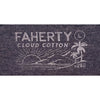 Faherty Cloud Cotton Henley Men's L Navy Heather Pima Modal Super Soft Peru
