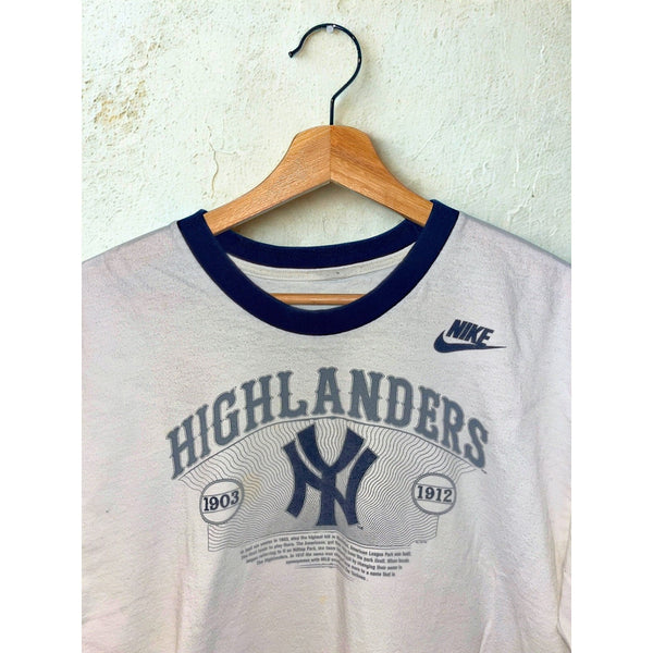 New York Highlanders Yankees Nike Cooperstown T-Shirt Men’s Large Vintage No Tag