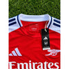 Arsenal FC Bukayo Saka #7 Adidas 2024/25 Home EPL Soccer Jersey Large NWT