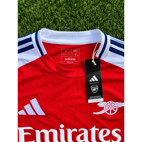 Arsenal FC Bukayo Saka #7 Adidas 2024/25 Home EPL Soccer Jersey Large NWT