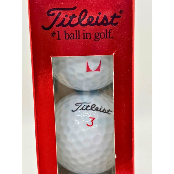 Eames Herman Miller Titleist DT 90 Golf Balls Set of 3 New In Box USA Rare Promo